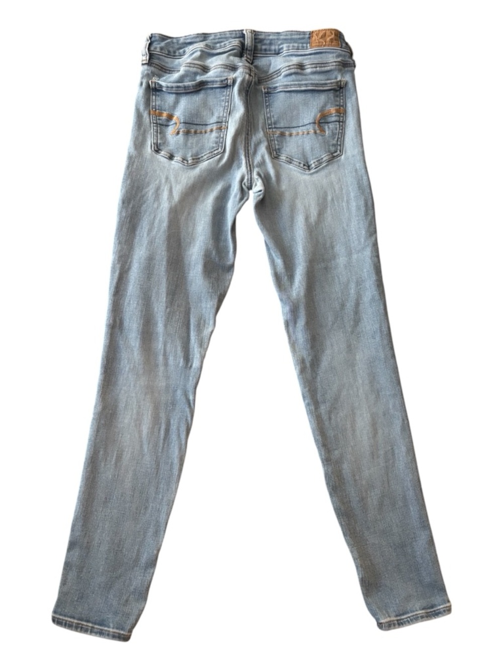 American Eagle Outfitters Light Blue Skinny Jeans | Size 6 - Picture 2 of 13